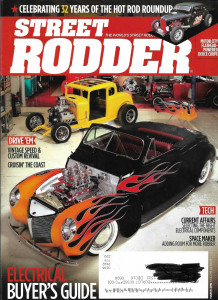 STREET RODDER 2015 MAR - ELEC SPECIAL, ADDING BIGGER TIRES, FLATHEAD POWER